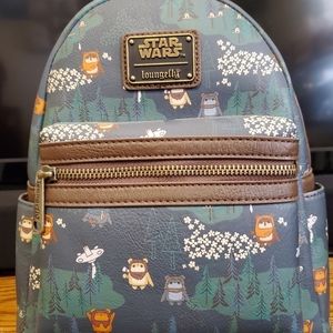 Loungefly Disney Star Wars Ewok Forest Backpack